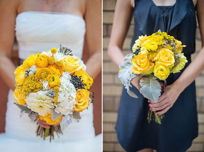 Cheery Yellow Wedding