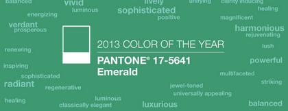 Pantone Color of the Year: Emerald