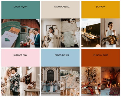 Junebug Wedding Colors