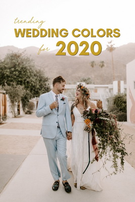 Trending Wedding Colors 2020